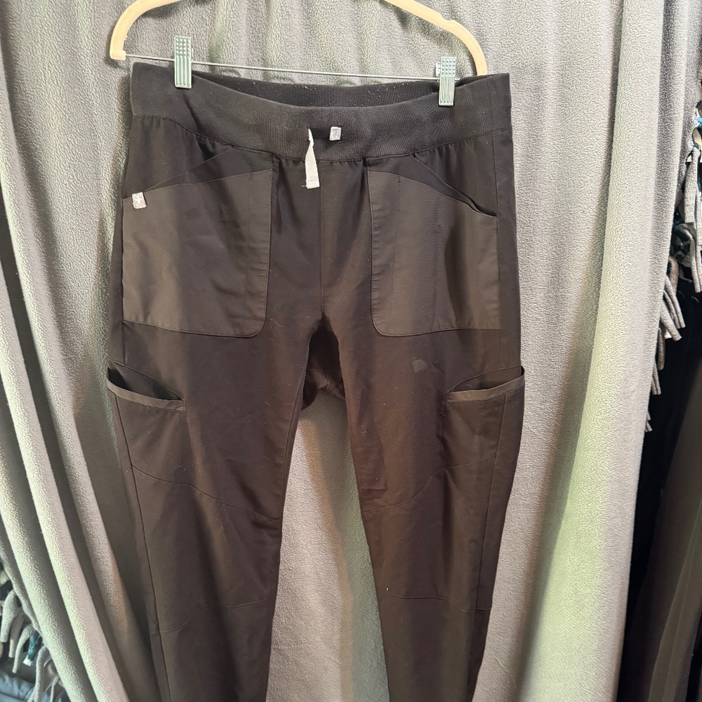 FIGS jogger womens medium scrub pants black